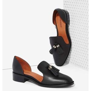 Jeffrey Campbell Black Tassel Flats